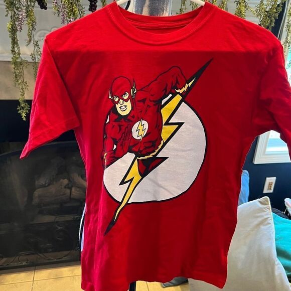 The Flash red t-shirt boys - Picture 1 of 7